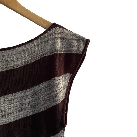 Mustard seed Brown Body Con Tunic Knit Dress US S - Picture 3 of 7